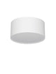 Luldo LED Deckenleuchte Ø 14cm 3000K in schlichtem, weißem Design für eine moderne Raumbeleuchtung.