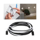 LumiTiles Kabel Square Warmweiß 1,9m Schwarz, Verbindungskabel für LumiTiles LED Fliesen mit einfacher Montage.