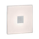 LumiTiles LED Fliesen Square in Weiß, 100x10mm, warmweiß, energiesparend, 2er-Set mit Anschlusskabel.