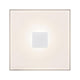 LumiTiles LED Fliesen Square 2er-Set in Weiß mit RGBW-Farbwechselfunktion und minimaler Einbautiefe von 10 mm.