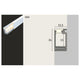 LumiTiles LED Strip 2m Aufbauprofil Top Alu-Eloxiert, Satin
