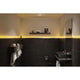 LumiTiles LED Strip 2m Aufbauprofil Top Alu-Eloxiert, Satin