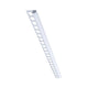 LumiTiles LED Strip 2m Profil Frame Alu-Eloxiert, Satiniert