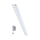 LumiTiles LED Strip 2m Profil Frame Alu-Eloxiert, Satiniert