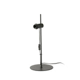 Een vergrootglaslamp (zonder paraplu) zwart