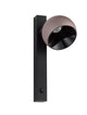Lusa LED Wandleuchte 3000K in modernem Nickel-Schwarz-Finish für elegantes Licht