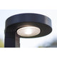 LED Solar-Pollerleuchte Diso IP44 Anthrazit mit integrierter Beleuchtung und modernem Design.