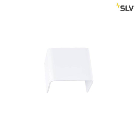 MANA Leuchtenschirm 12 Aluminium weiß, weißer Aluminium Leuchtenschirm mit 120 mm Länge und 100 mm Höhe.