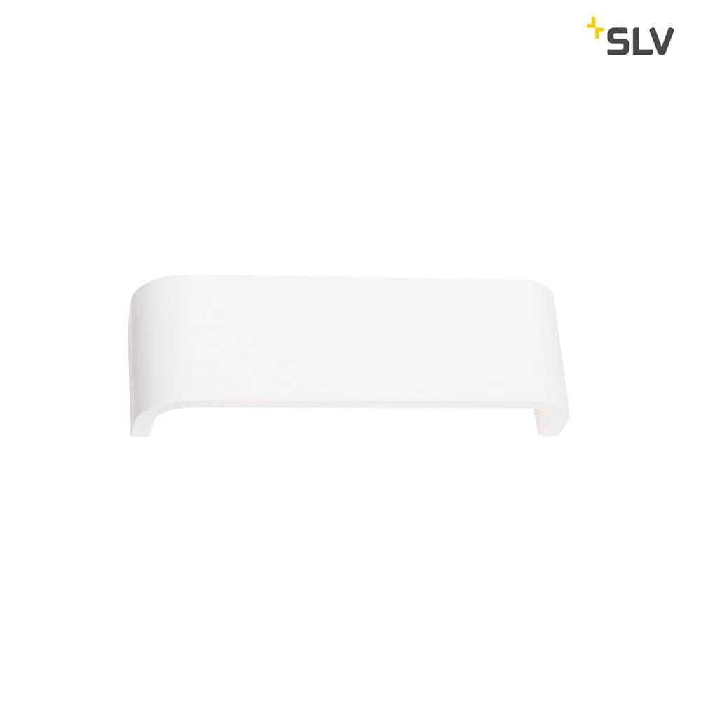 Mana Leuchtenschirm 30,9cm Gips Weiß, weißer Leuchtenschirm aus Gips mit elegantem Design.
