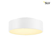 Medo 30 LED Deckenleuchte Weiß 1-10V 3000K, elegante weiße SLV Deckenlampe mit warmweißem Licht