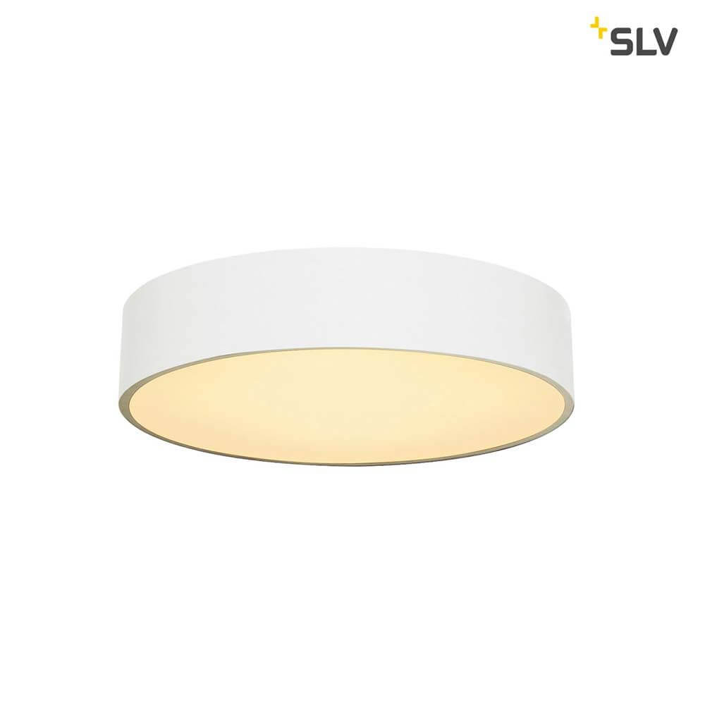 Medo 40 LED Deckenleuchte Weiß 1-10V 3000K mit elegantem Design und rundem Gehäuse.