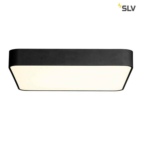 Medo 60 Square LED Deckenleuchte Schwarz 1-10V 3000K mit modernem Design und hochwertigem Material.