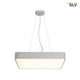 Medo 60 Square LED Deckenleuchte Silbergrau 1-10V 3000K mit elegantem Design und angenehmer Lichtwirkung.