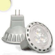 MR11 LED 2,5W Warmweiß 210 lm - energieeffiziente Leuchte, nicht dimmbar, Einsatzbereich 12V AC/DC.
