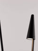 Mabel LED Außenwegeleuchte 3000K Schwarz IP54 - modernes Lichtdesign mit futuristischer Ästhetik.