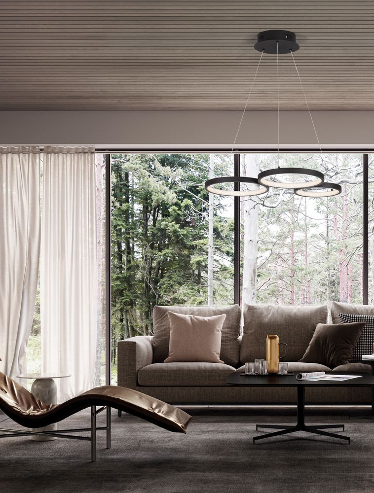 Magnus LED hanger lamp 3-flame 3000K