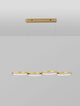 Magnus LED Pendelleuchte 4-flammig 3000K in modernem Design aus goldfarbenem Metall.