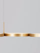 Magnus LED Pendelleuchte 4-flammig 3000K in elegantem Golddesign für stilvolle Wohnräume.