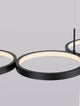 Magnus LED Pendelleuchte 4-flammig 3000K in modernem, puristischem Design mit dimmbarer Lichtstärke.