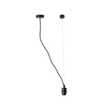 Lampe suspendue mambo avec tendeur (sans parapluie) noir