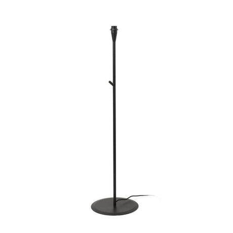 Mambo Stehlampe 123cm (ohne Schirm) elegante schwarze Stehlampe mit einfachem Ein-/Ausschalter