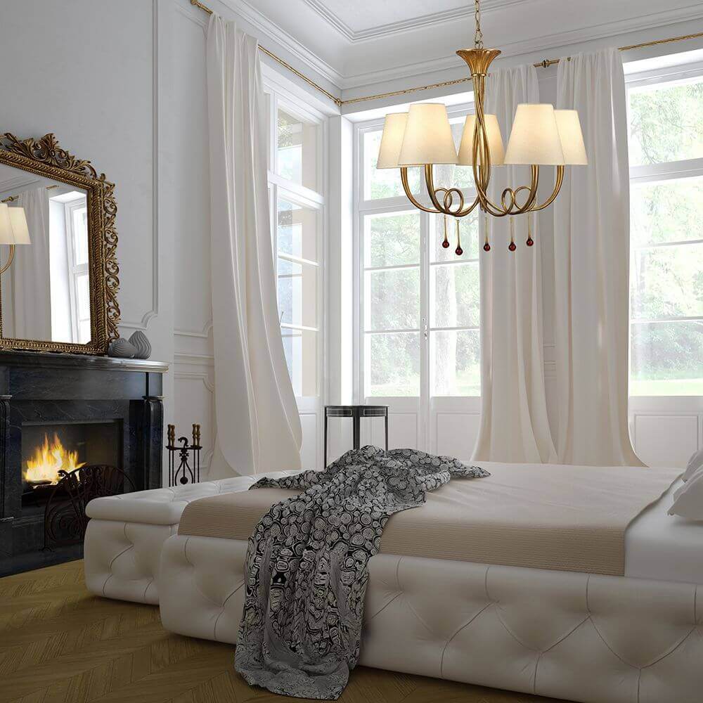 5-flame pendant lamp Paola