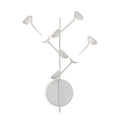 Adn LED-Wandleuchte Medium in modernem, minimalistischem Design mit metallischen Elementen.