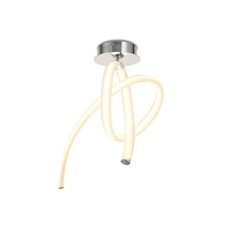 Armonia vertikal LED-Deckenleuchte mit geschwungener Form in modernem Design.
