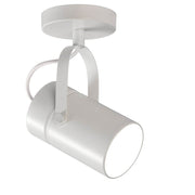 Aruba justerbar spot i et moderne design med rund form og metaloverflade