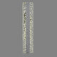 Burbuja LED-Wandlampe Chrom mit modernem Design und hochwertigen Materialien wie Metall und Glas.