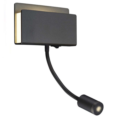 Cabarete LED-Wandleuchte mit Spotlight