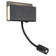 Cabarete LED-Wandleuchte mit Spotlight