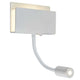 Cabarete LED-Wandleuchte mit Spotlight