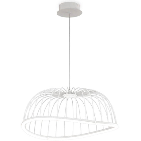Celeste LED-Hängeleuchte Mittel in modernem Design mit runder Form und hochwertigen Materialien.