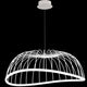 Celeste LED-Pendelleuchte Groß - moderne Deckenleuchte mit runder Form und Metallstruktur.