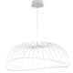 Celeste LED-Pendelleuchte Groß in modernem Design mit runder Form und Metallmaterial.