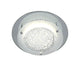 Crystal LED Mirror runde Deckenlampe in modernem Design aus Metall und Glas mit hochwertiger Lichtqualität.