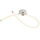 LED-Deckenleuchte Armonia Schleife mit geschwungener Form in modernem Design.