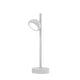 Everest Außenbeleuchtung IP65 in klaren, minimalistischen Design mit runder Lampe und Metallbasis.