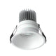 Formentera Rund LED-Einbauspot 10cm Weiß Abschnitt mit runder Form und hochwertiger Verarbeitung.