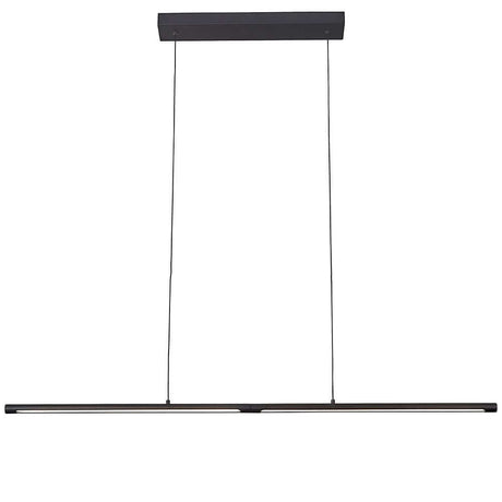 LED-Hängeleuchte Torch in modernem Design mit eckiger Form und Metallmaterialien.