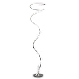 Helix curved LED standing lamp