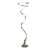 Helix curved LED standing lamp