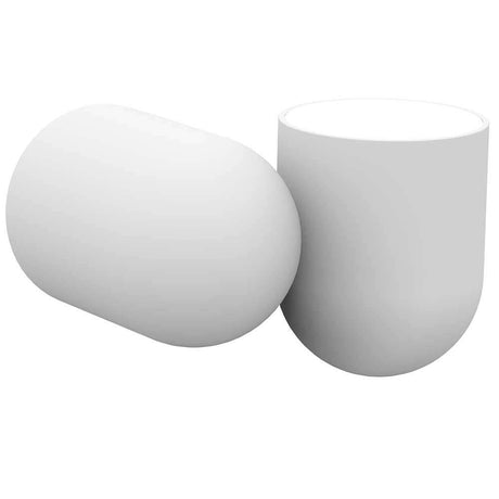 Ios vægspot i et stilrent, rundt design af metal, ideel til stuer og spisepladser.