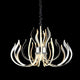 Kronleuchter Versailles Chrom 3 Stufen Dimmer mit elegante geschwungene Form und integriertem Dimmfunktion.