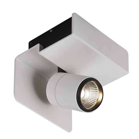 LED-Deckenleuchte Boracay Weiß-Matt, Schwarz, moderne eckige Form mit hochwertiger Lichtquelle, ideal für stilvolle Räume.