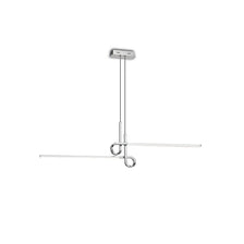 LED-Cinto pendel buet med 2 lamper i moderne design, ideel til moderne interiør.
