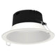 Medano LED-Einbau-Downlight Weiß Groß mit runder Form und weißer Farbgestaltung, ideal für moderne Wohnräume.