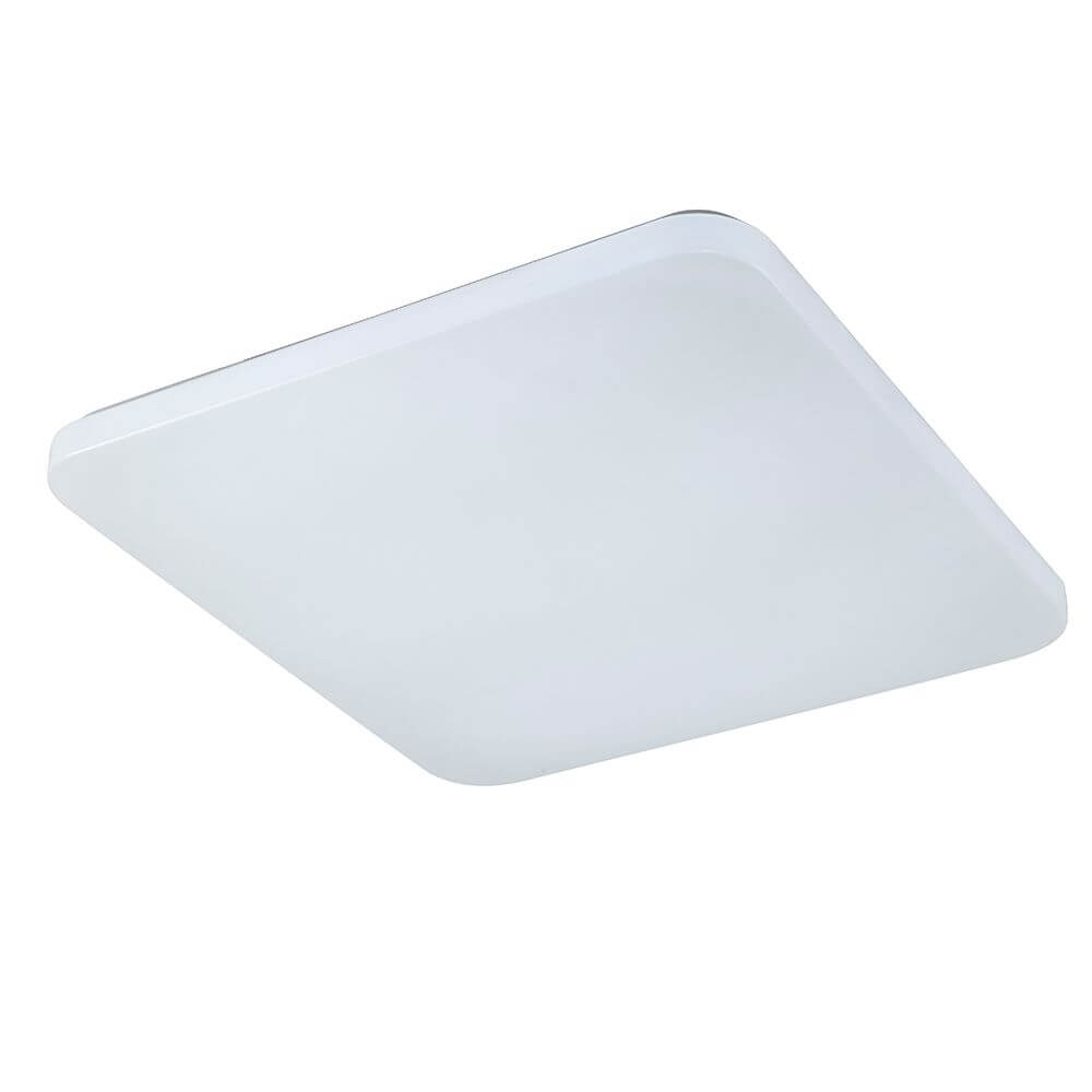 QuatroII quadratische LED-Deckenlampe Weiß, Groß mit elegantem Design und hochwertiger Verarbeitung.