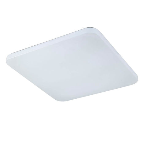 QuatroII quadratische LED-Deckenlampe Weiß, Groß mit elegantem Design und hochwertiger Verarbeitung.